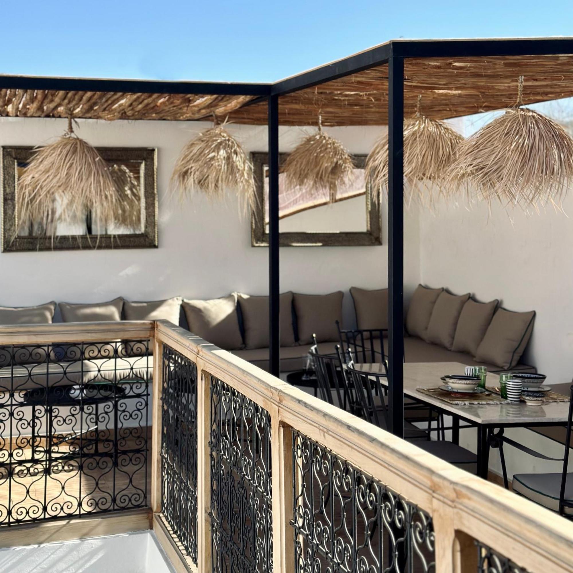 Riad De L'O / Serene Designer Oasis ~ Pool ~ Rooftop Марракеш Экстерьер фото